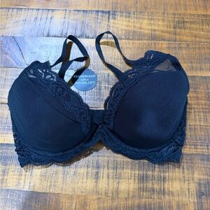 Black Lace Bra